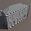 Gallery or Museum Low Poly 3d Model