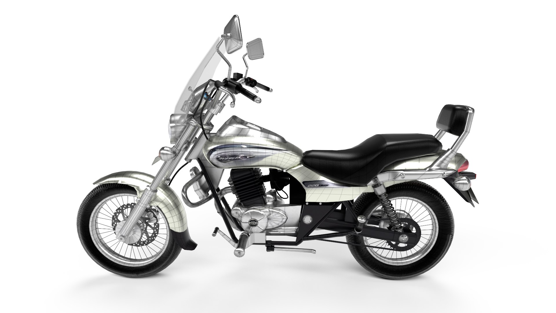 Avenger bike store white colour