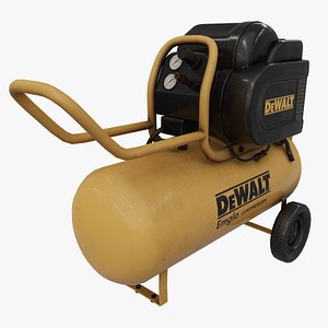air compressor dewalt 3D model