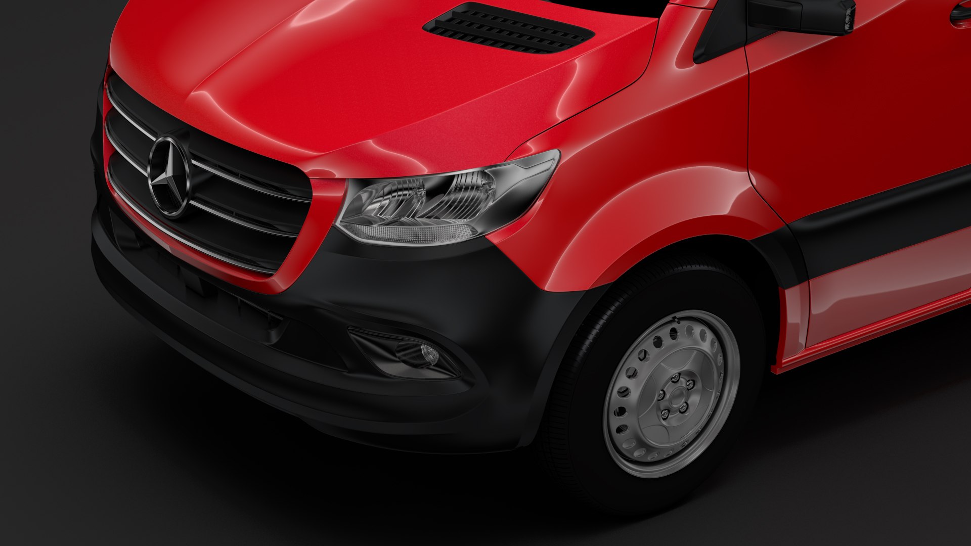 Mercedes Sprinter Panel Van Model - TurboSquid 1371277