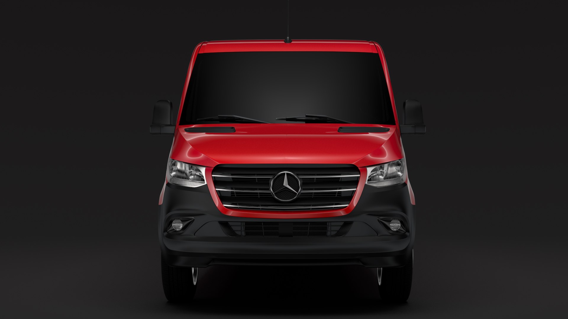 Mercedes Sprinter Panel Van Model - TurboSquid 1371277