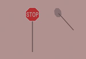 Stop Sign 3D model