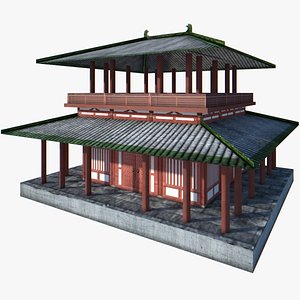 Chinese Palace Low Poly 5