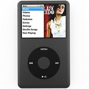 3D ipod classic