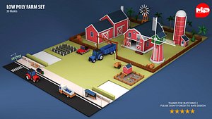 farm set 3D