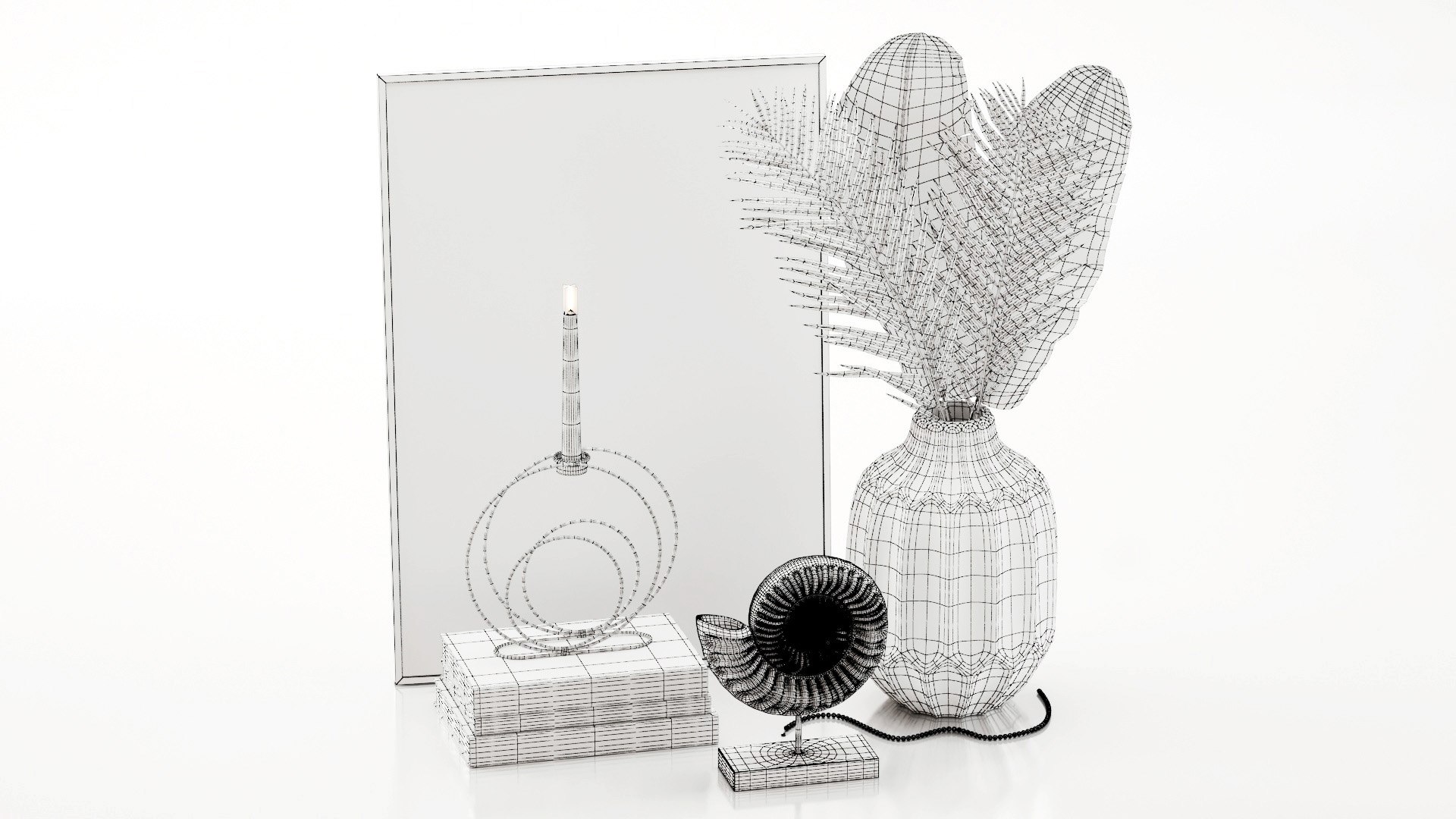 Decor Set 01 3D Model - TurboSquid 1849986