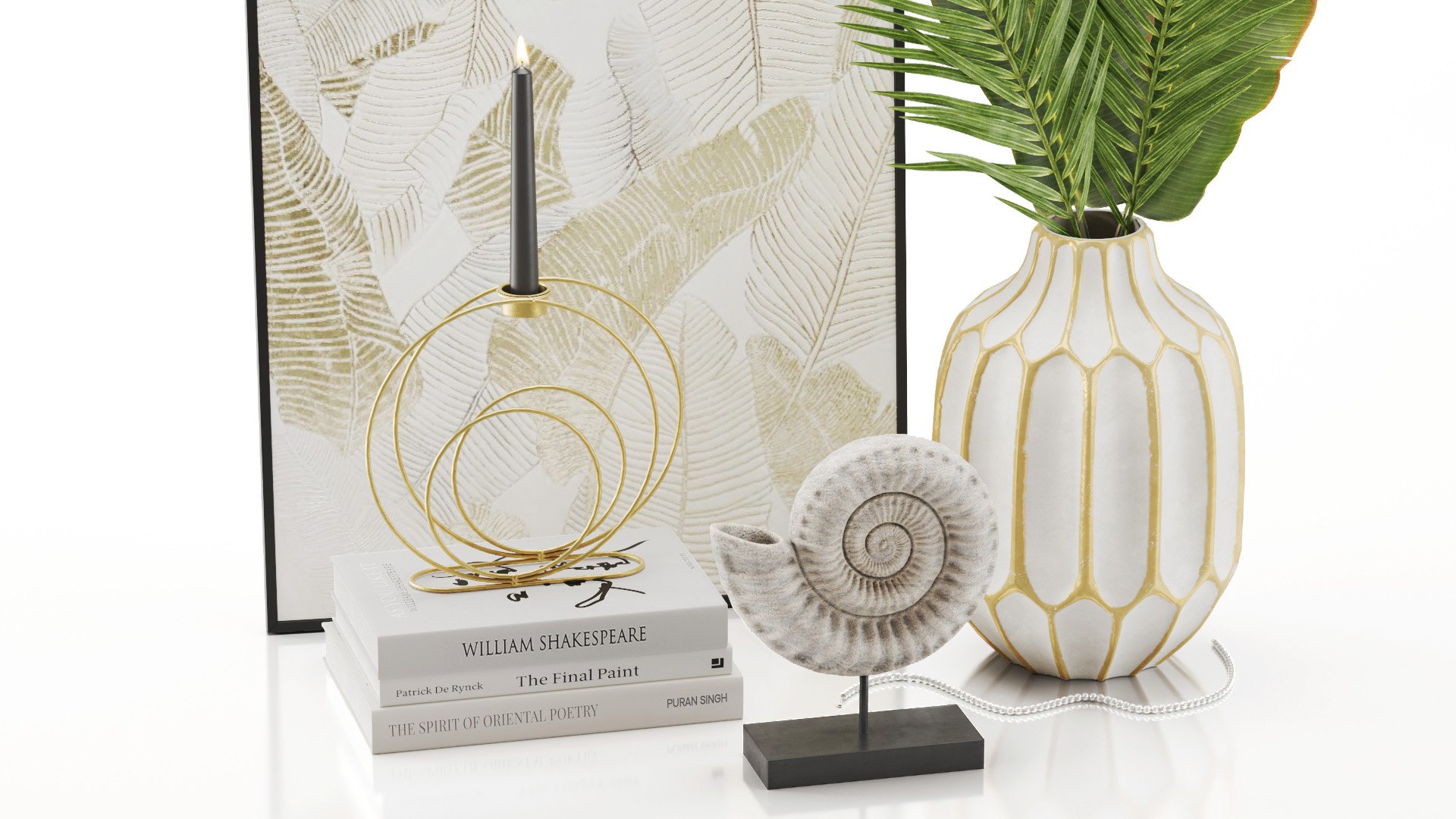 Decor Set 01 3D Model - TurboSquid 1849986