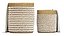 Bazar Bizar Natural Coastal seashell basket