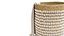 Bazar Bizar Natural Coastal seashell basket