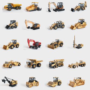Heavy Machinery Pack 3D model