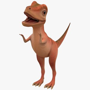 Tyrannosaurus Rex Animated 3D model