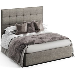 The Sofa And Chair Company Bianchi Bed 3D