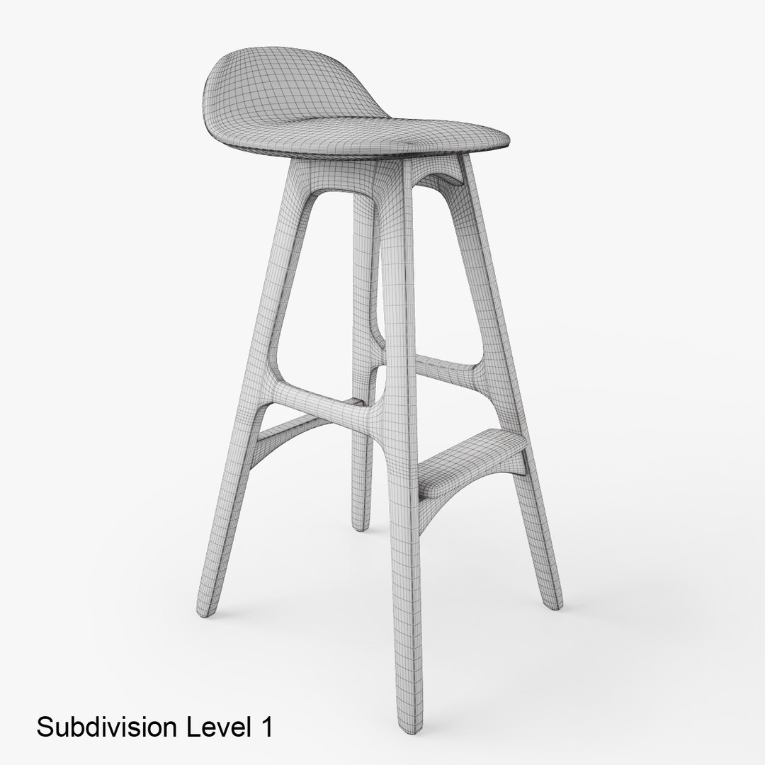 erik buch bar stool obj