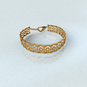Bracelet gold or silver