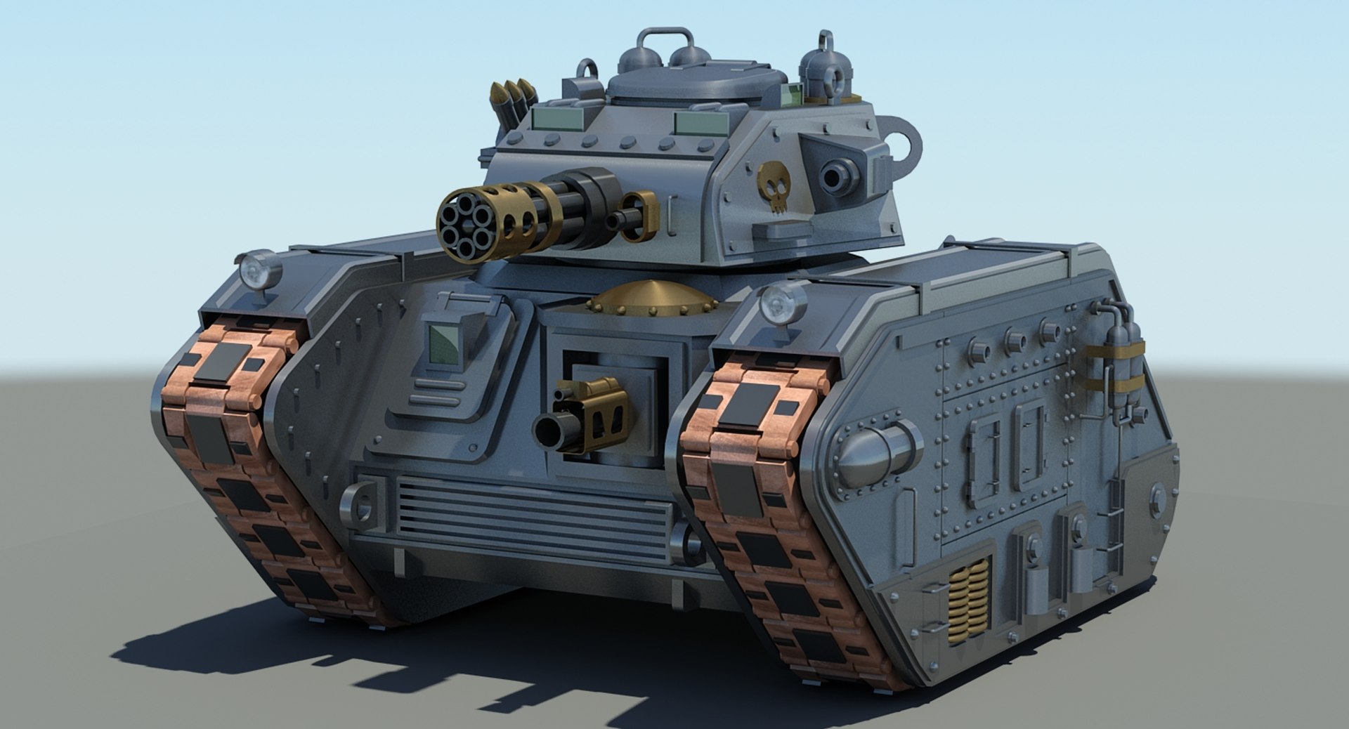 max steampunk concept tank