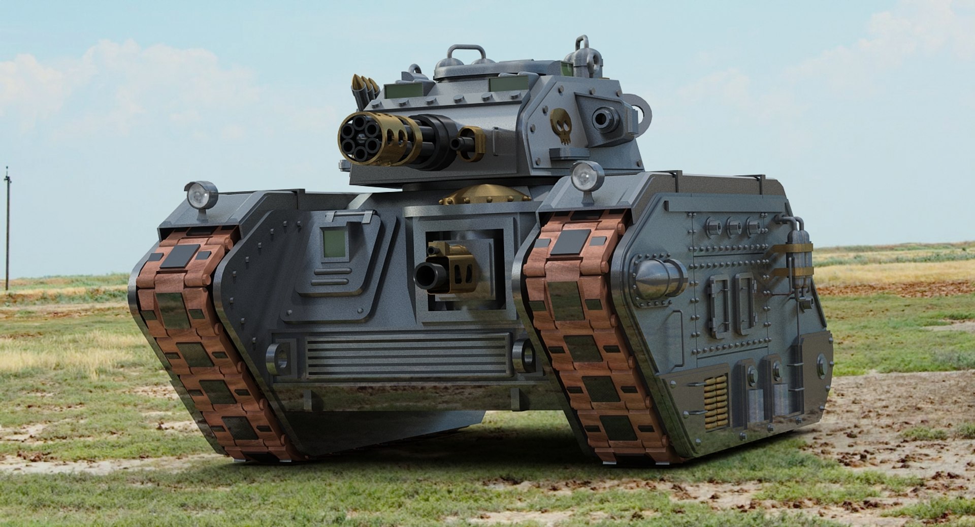 Max Steampunk Concept Tank