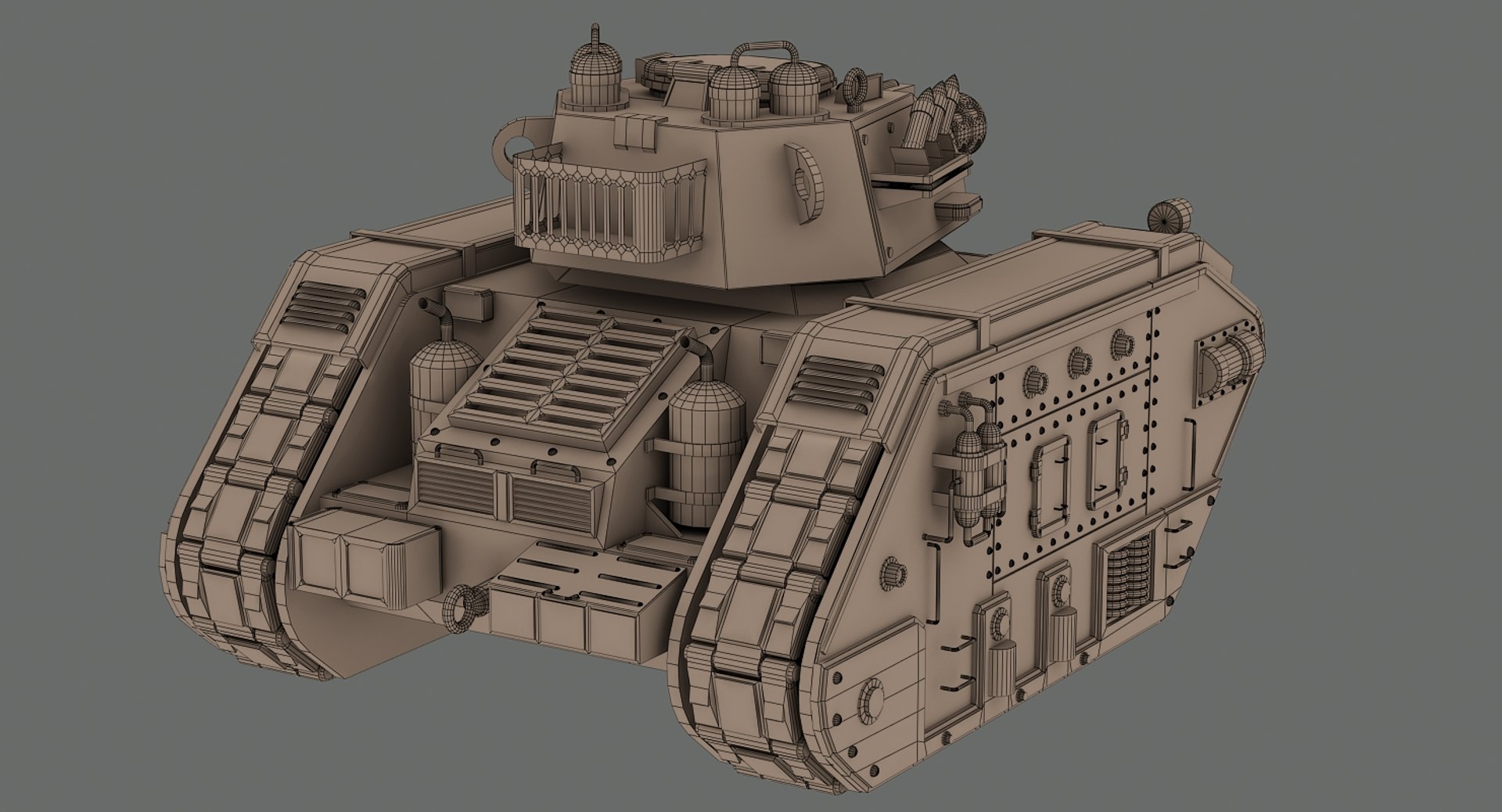 max steampunk concept tank
