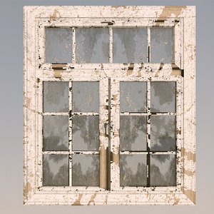 Old dirty window