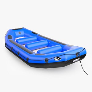 3D model robfin river raft profi