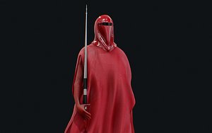 3D model Emperor Imperial Royal Guard Star Wars