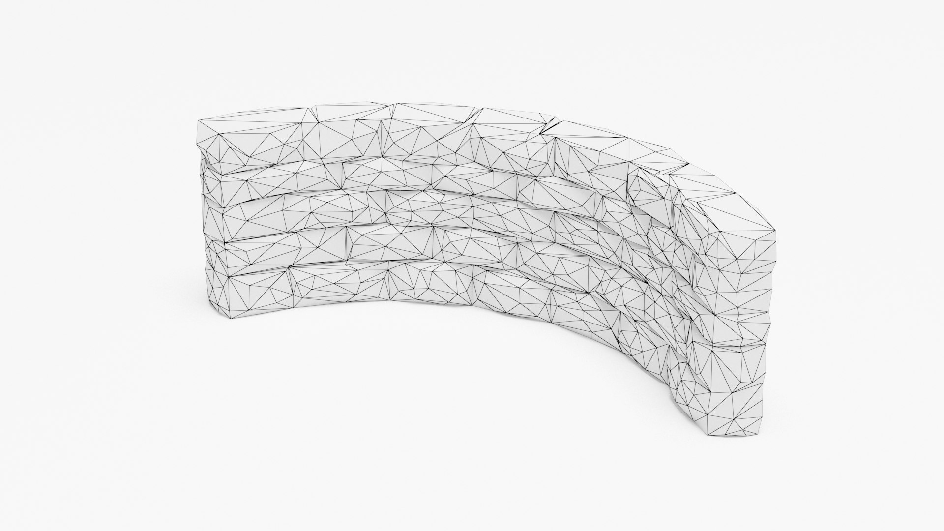 Walls Low Poly Model - TurboSquid 1946694