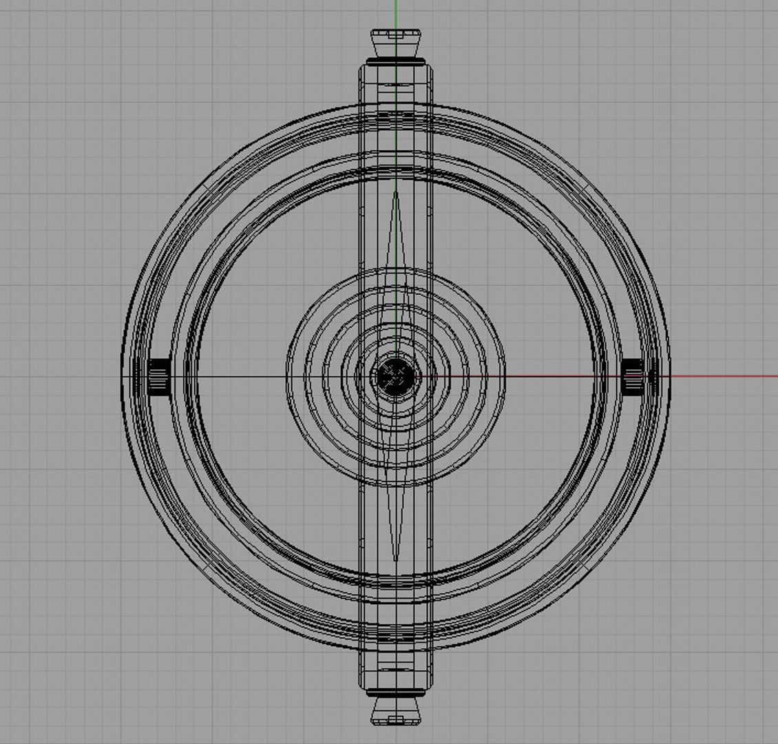 3d Compass Model
