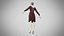 Robe 05 Velours Chocolat Avec Motif