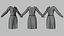 Robe 05 Velours Chocolat Avec Motif