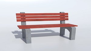 3D model Old Street Bench