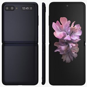 Samsung Galaxy Z Flip Mirror Black