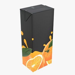 juice packaging 1500 3D model