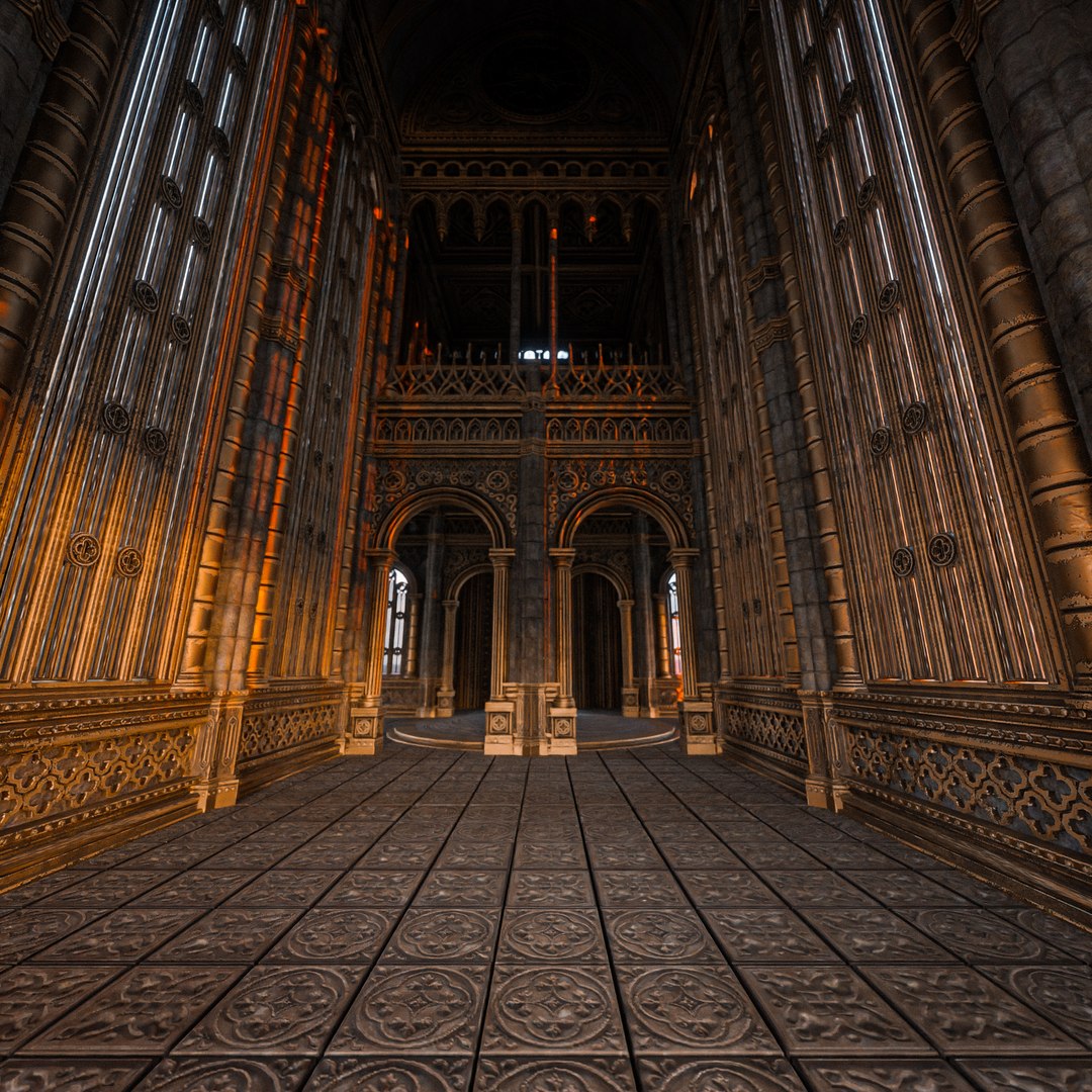 GOTHIC MODULAR BUILDING 5 Model - TurboSquid 2315035
