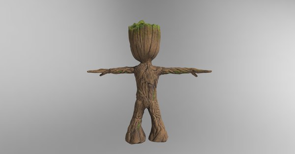3D groot - TurboSquid 1464308