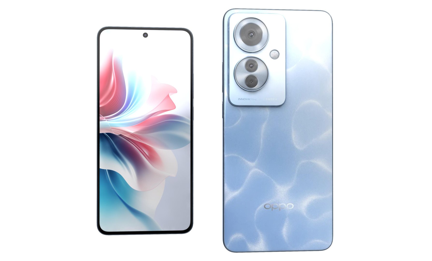 3D Oppo Reno 11 F Blue - TurboSquid 2200739