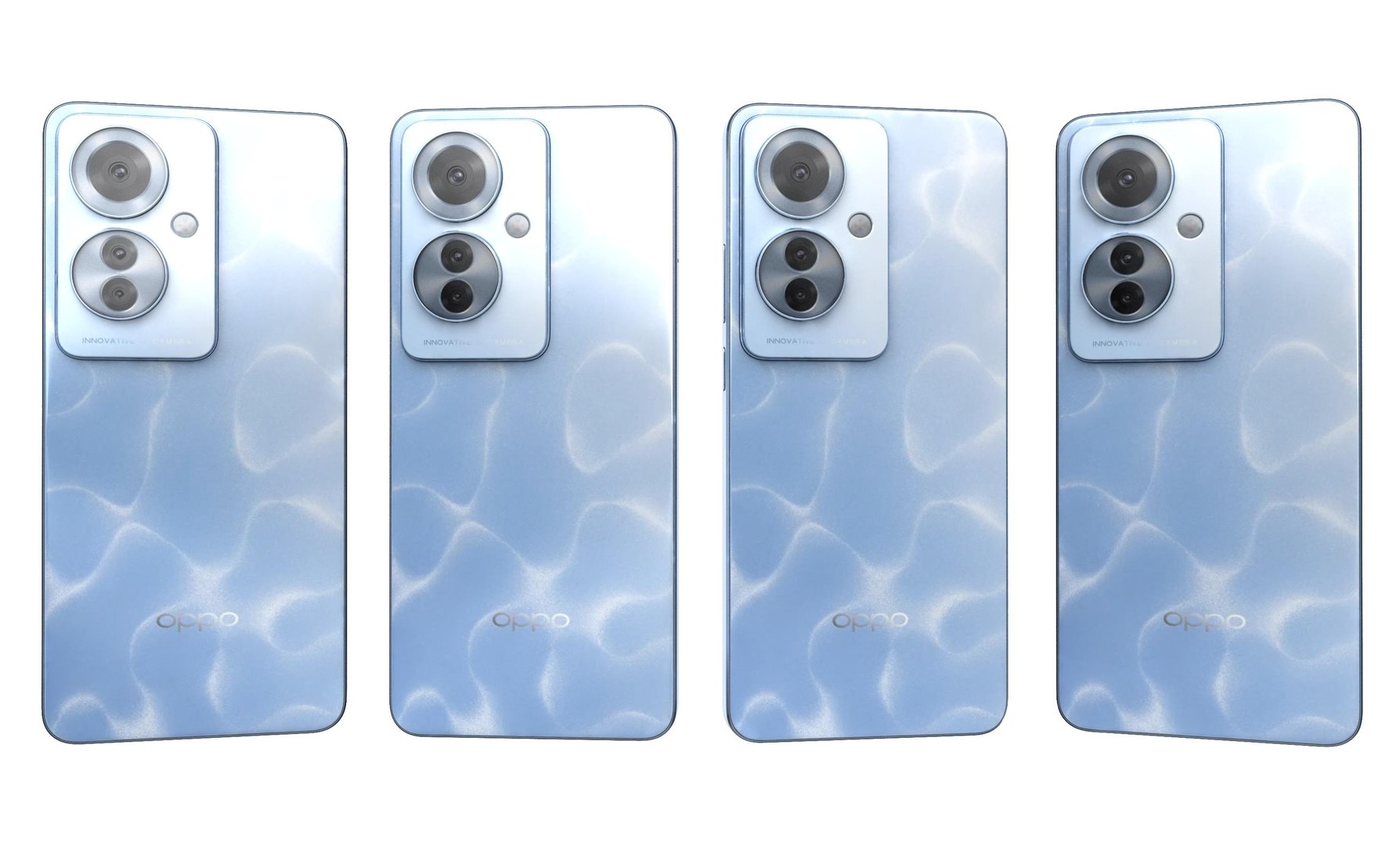 3D Oppo Reno 11 F Blue - TurboSquid 2200739