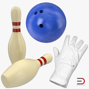 bowling 2 modeled 3d model