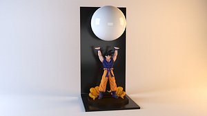 Goku Genkidama Lamp