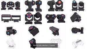 Moving Light collection 3D