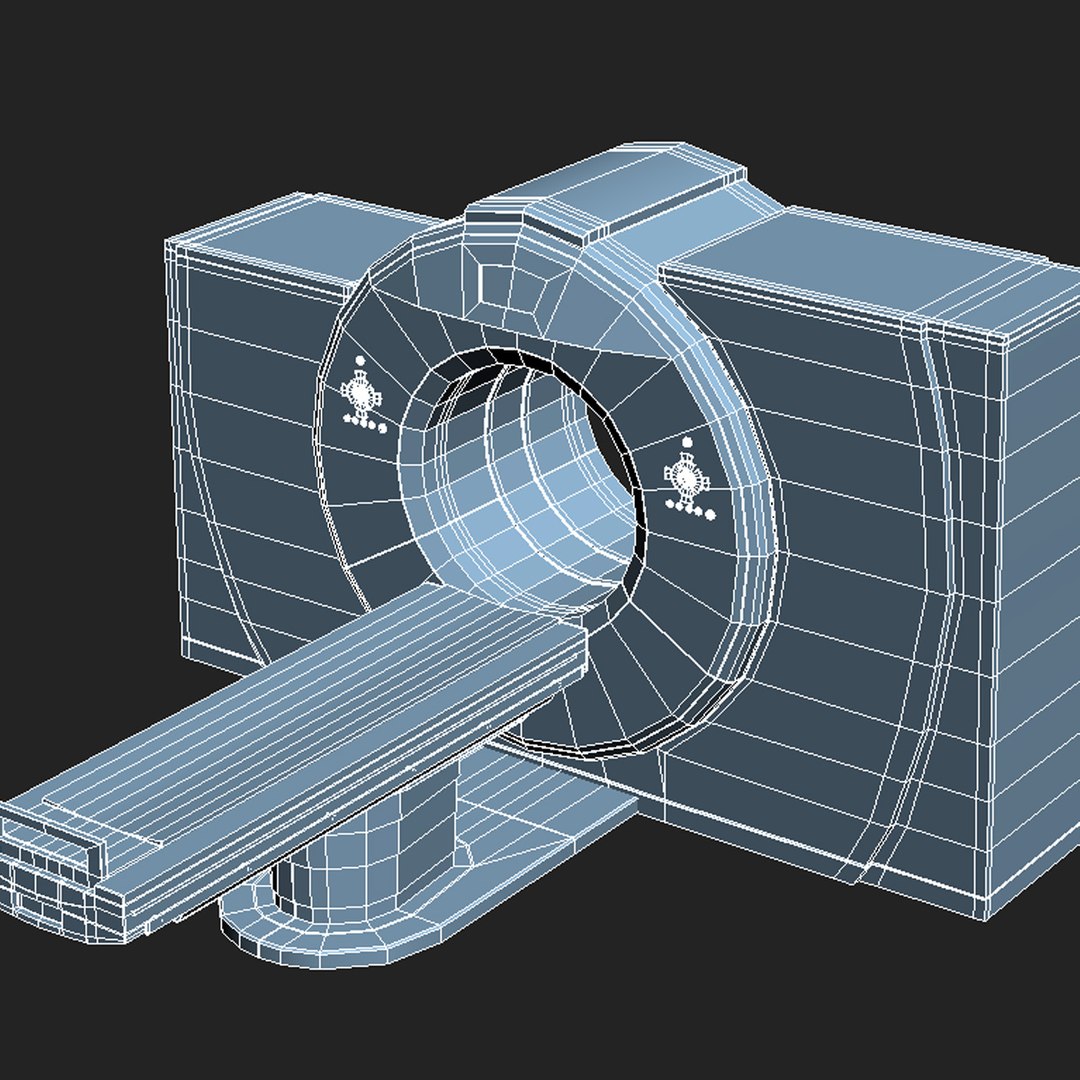 3d Model Mri Scaner