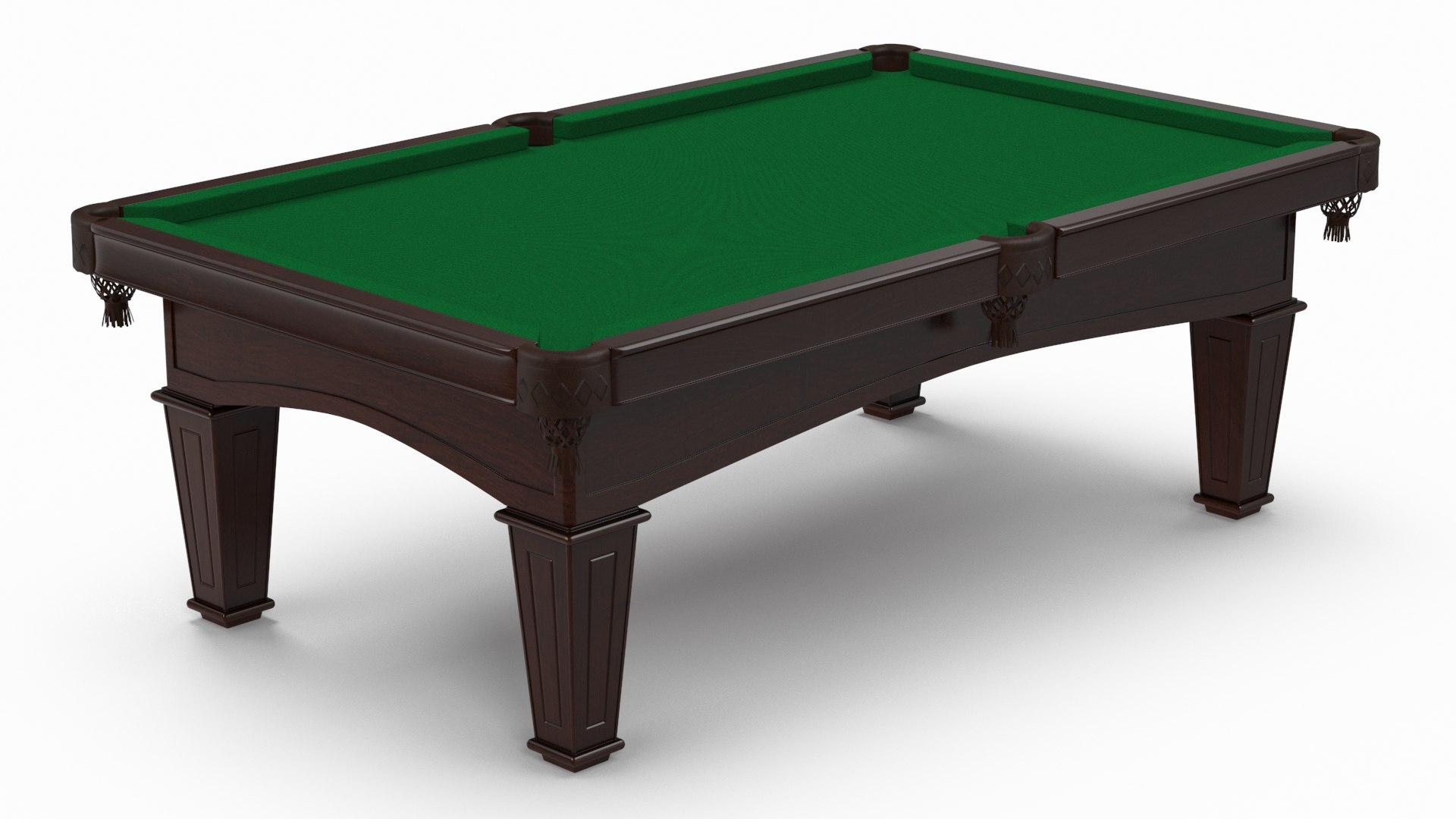 Classic Billiard Table 3D model preview