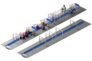 3d model car wash