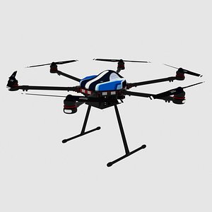 3D Drone-WP6 model