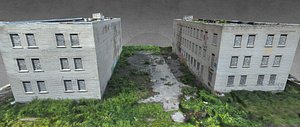 Derelict Soviet Buildings model