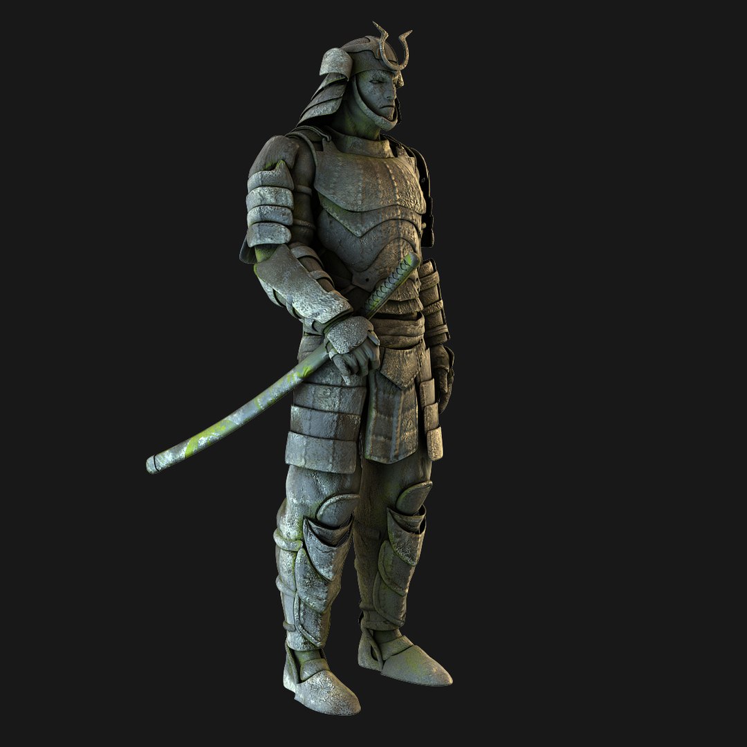 Statue Samurai Max