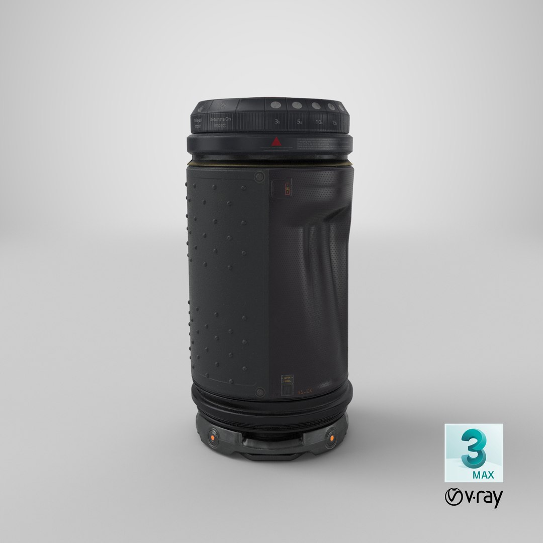 3D sci fi grenade https://p.turbosquid.com/ts-thumb/u2/ZmiUjA/Qkg8tMHr/render.0001/png/1524575737/1920x1080/fit_q87/57cc2b66c30a29c87c9074945a1c3f0ff43d9311/render.0001.jpg