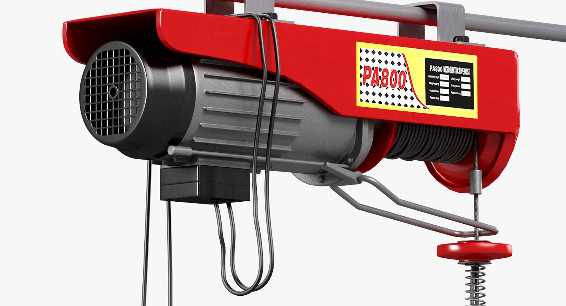 3D Model Mini Wire Rope Electric - TurboSquid 1418618