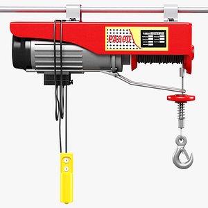 3D model mini wire rope electric