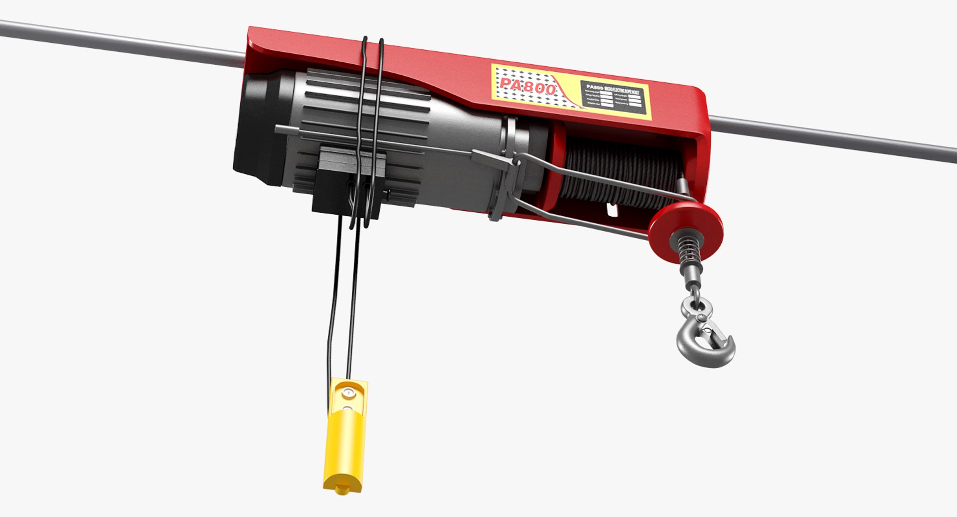 3D Model Mini Wire Rope Electric - TurboSquid 1418618