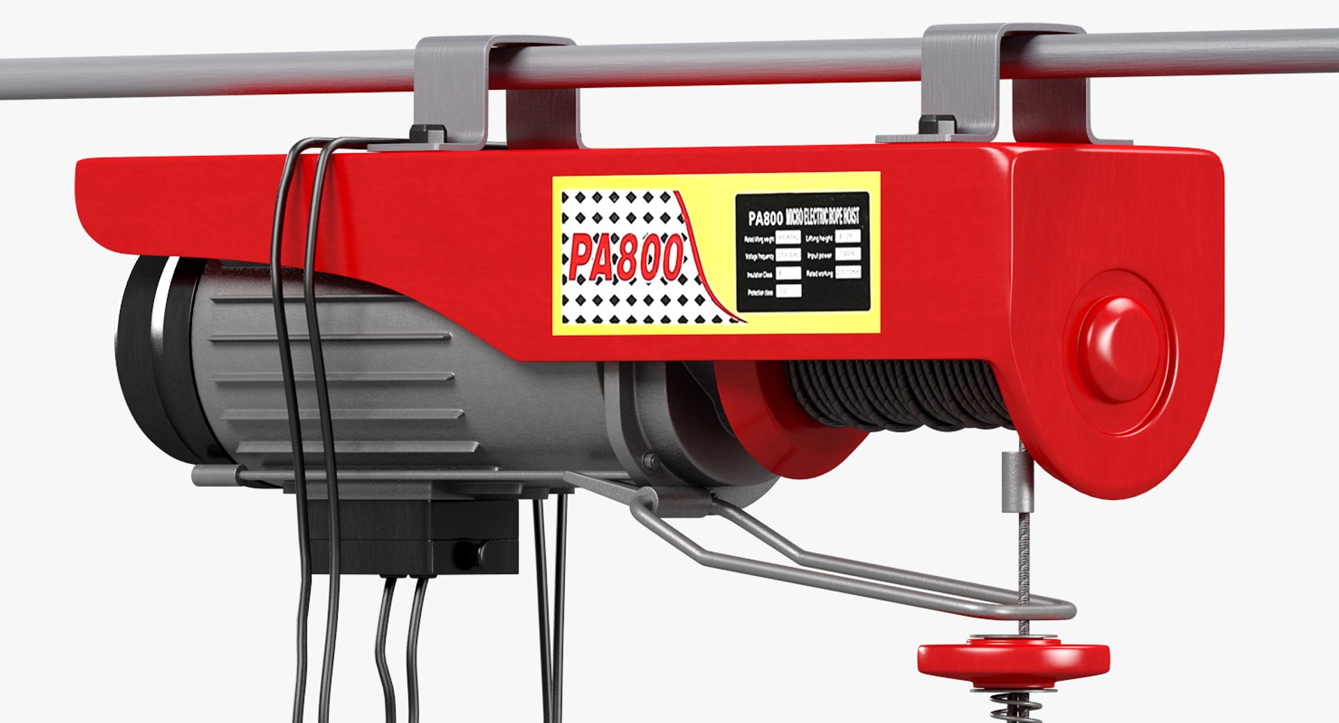 3D Model Mini Wire Rope Electric - TurboSquid 1418618