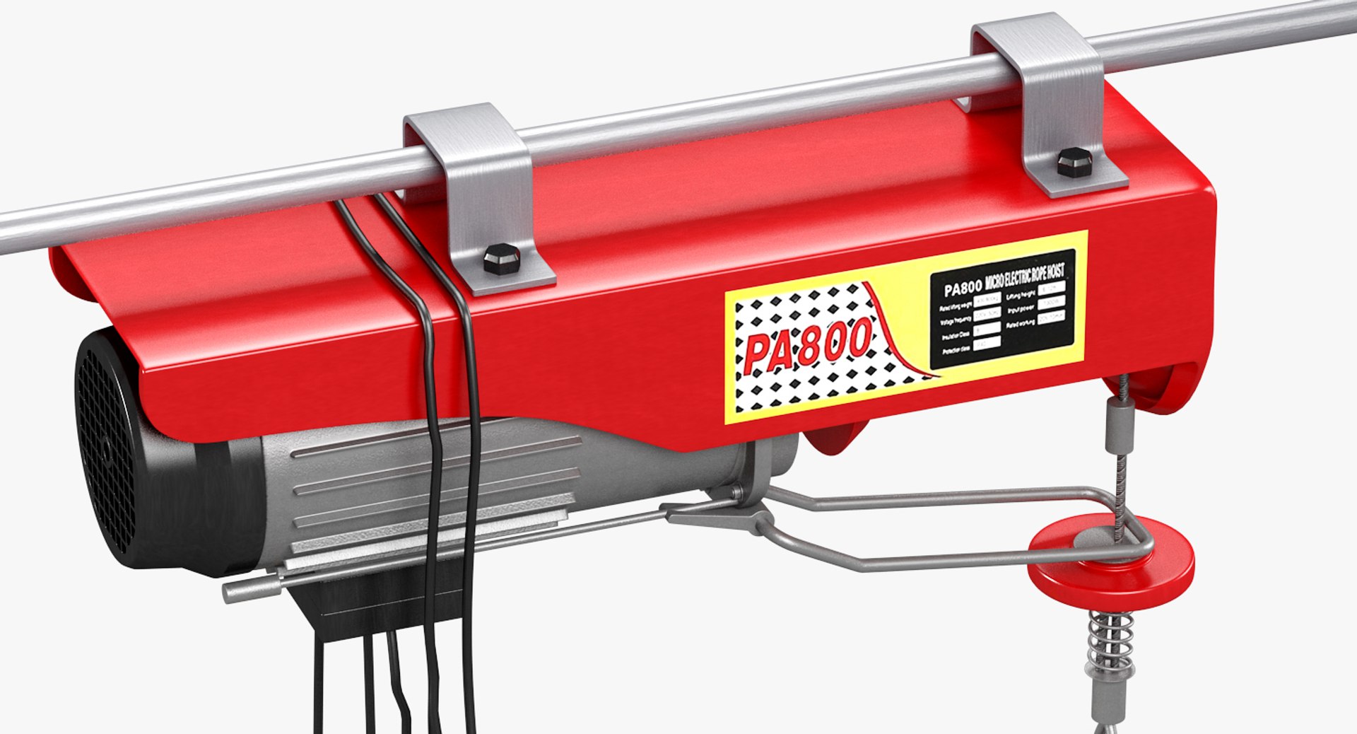 3D Model Mini Wire Rope Electric - TurboSquid 1418618
